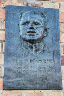 Gedenktafel des Dietrich Bonhoeffer