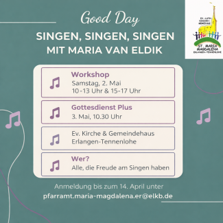 Einladung zum Good Day Workshop