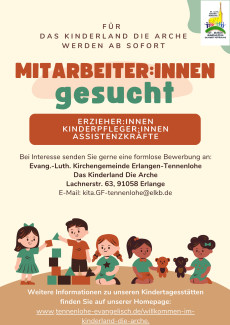 Stellenausschreibung KiTa