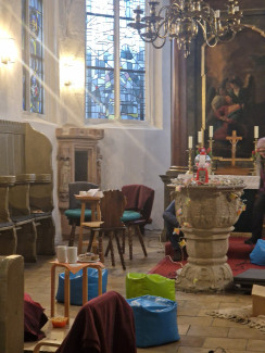 Wohnzimmeratmosphäre in St Maria Magdalena